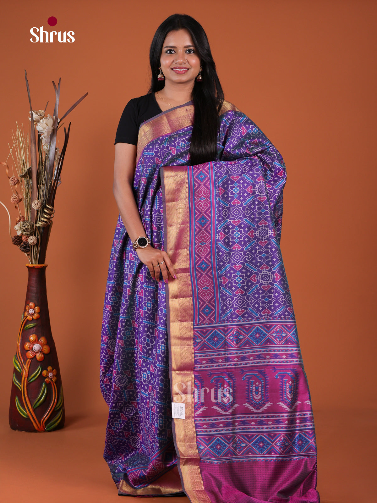 Semi Patola Saree - EH04014