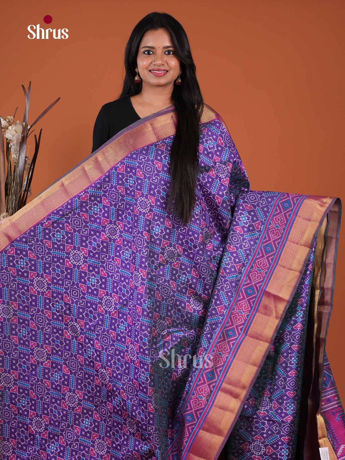 Semi Patola Saree - EH04014