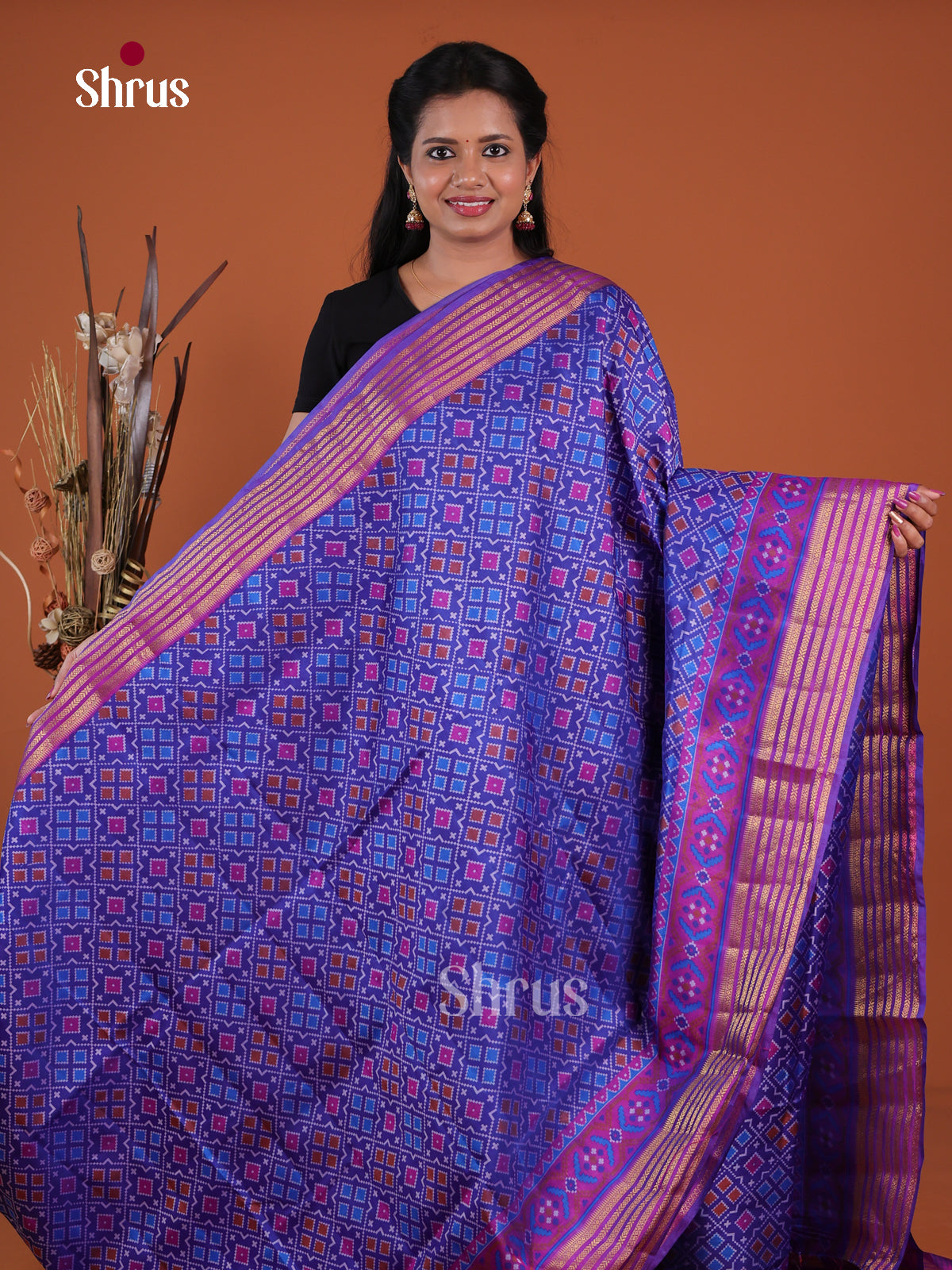 Semi Patola Saree - EH04016