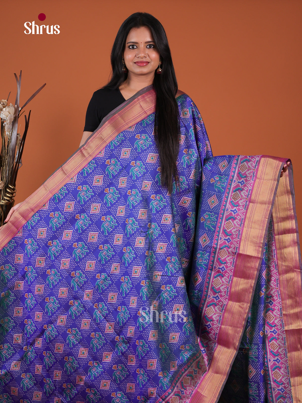 Semi Patola Saree - EH04017