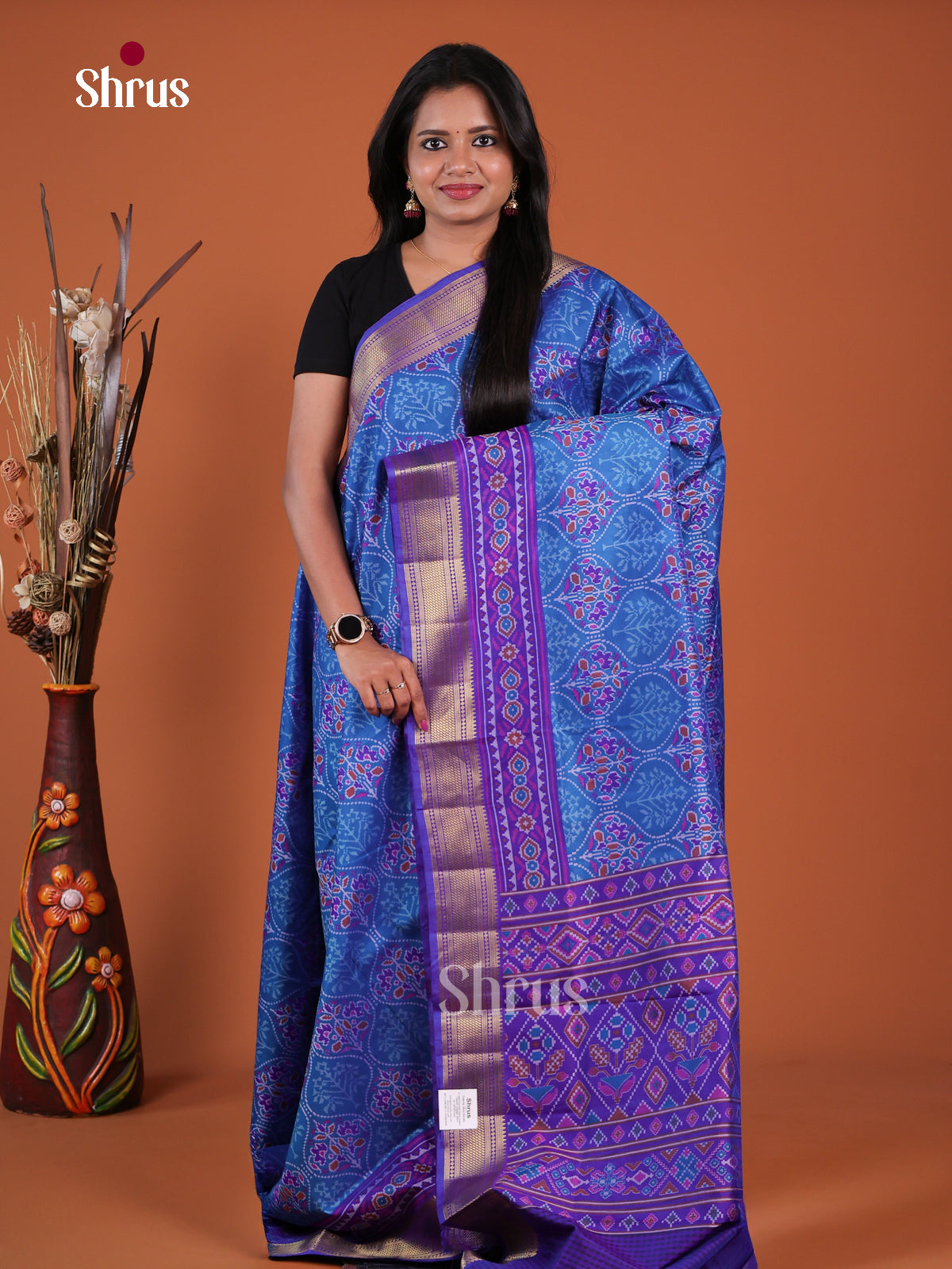 Semi Patola Saree - EH04019