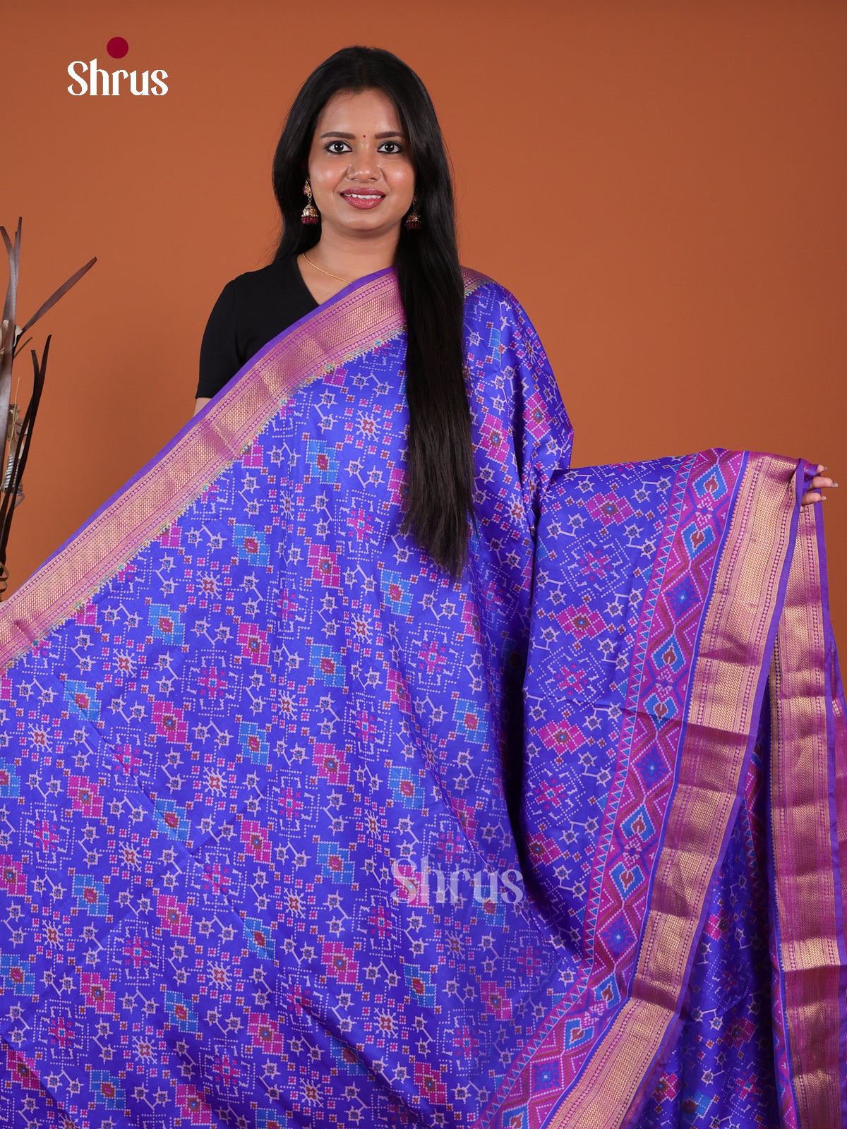 Semi Patola Saree - EH04023