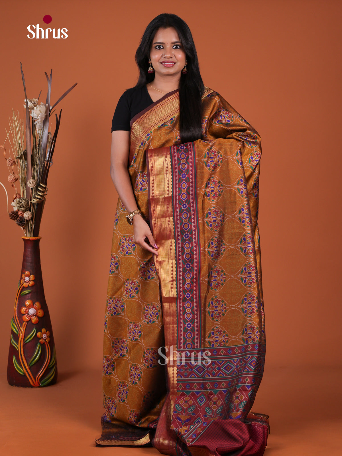 Semi Patola Saree - EH04028