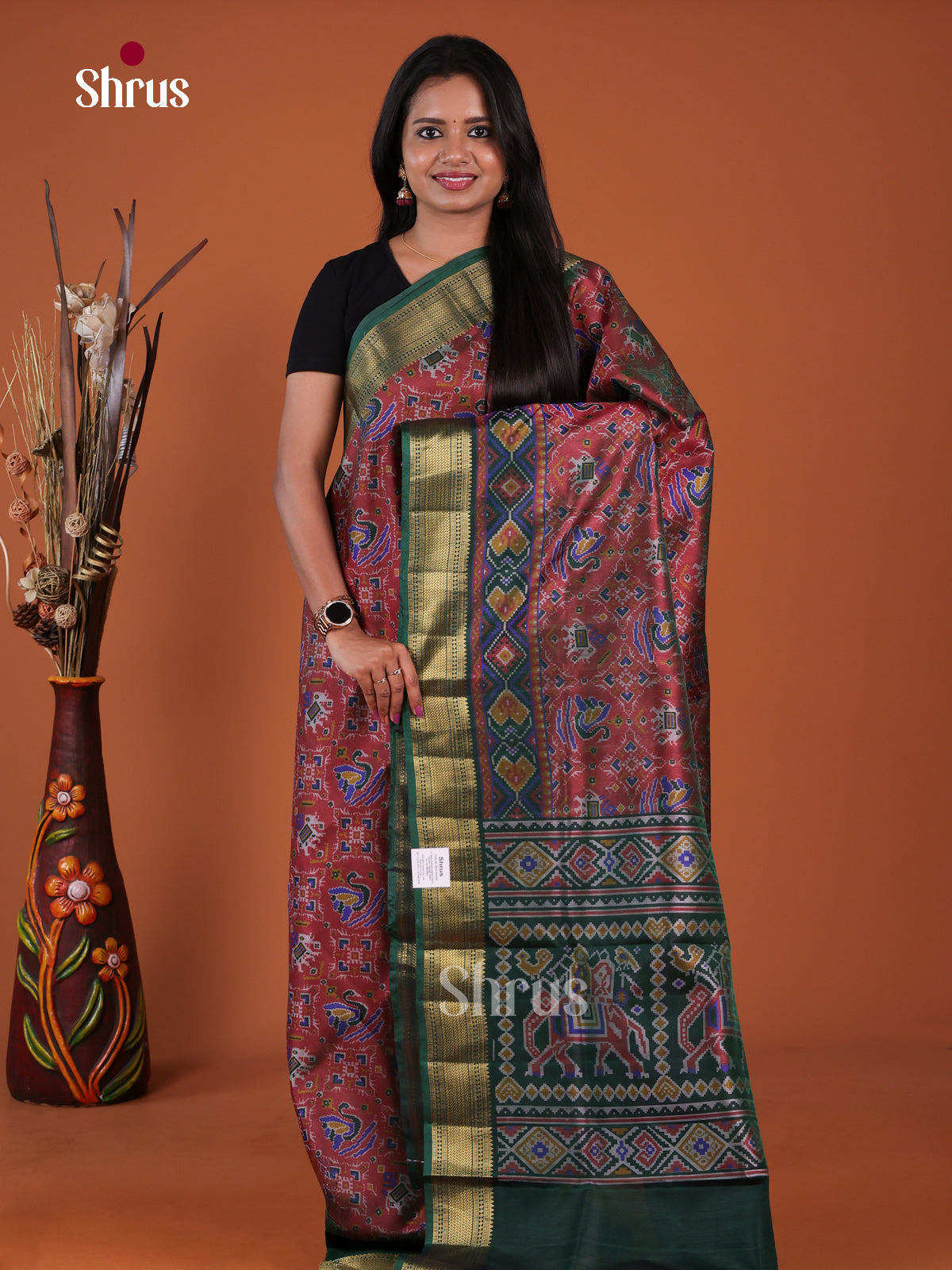 Semi Patola Saree - EH04032