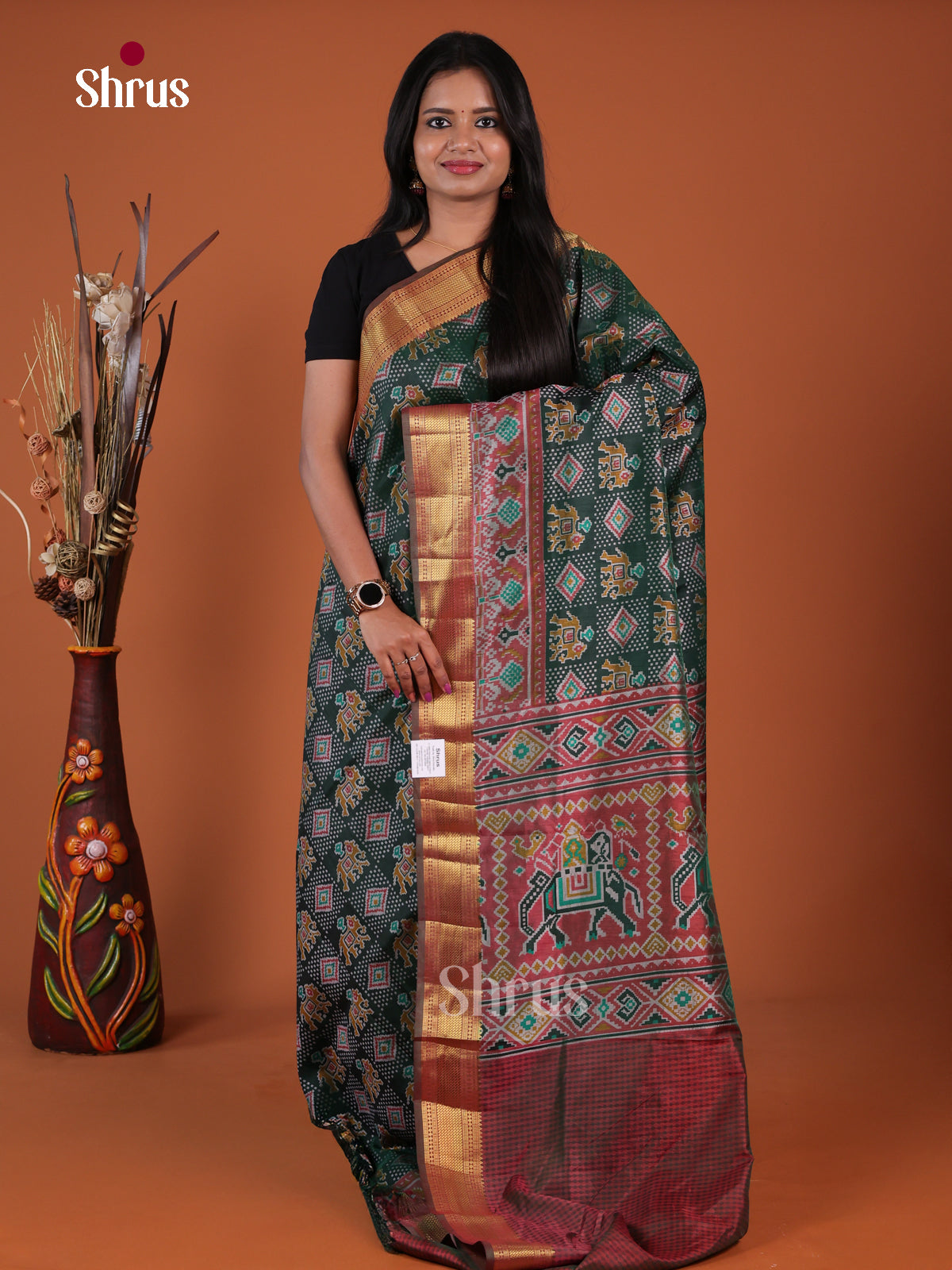Semi Patola Saree - EH04039