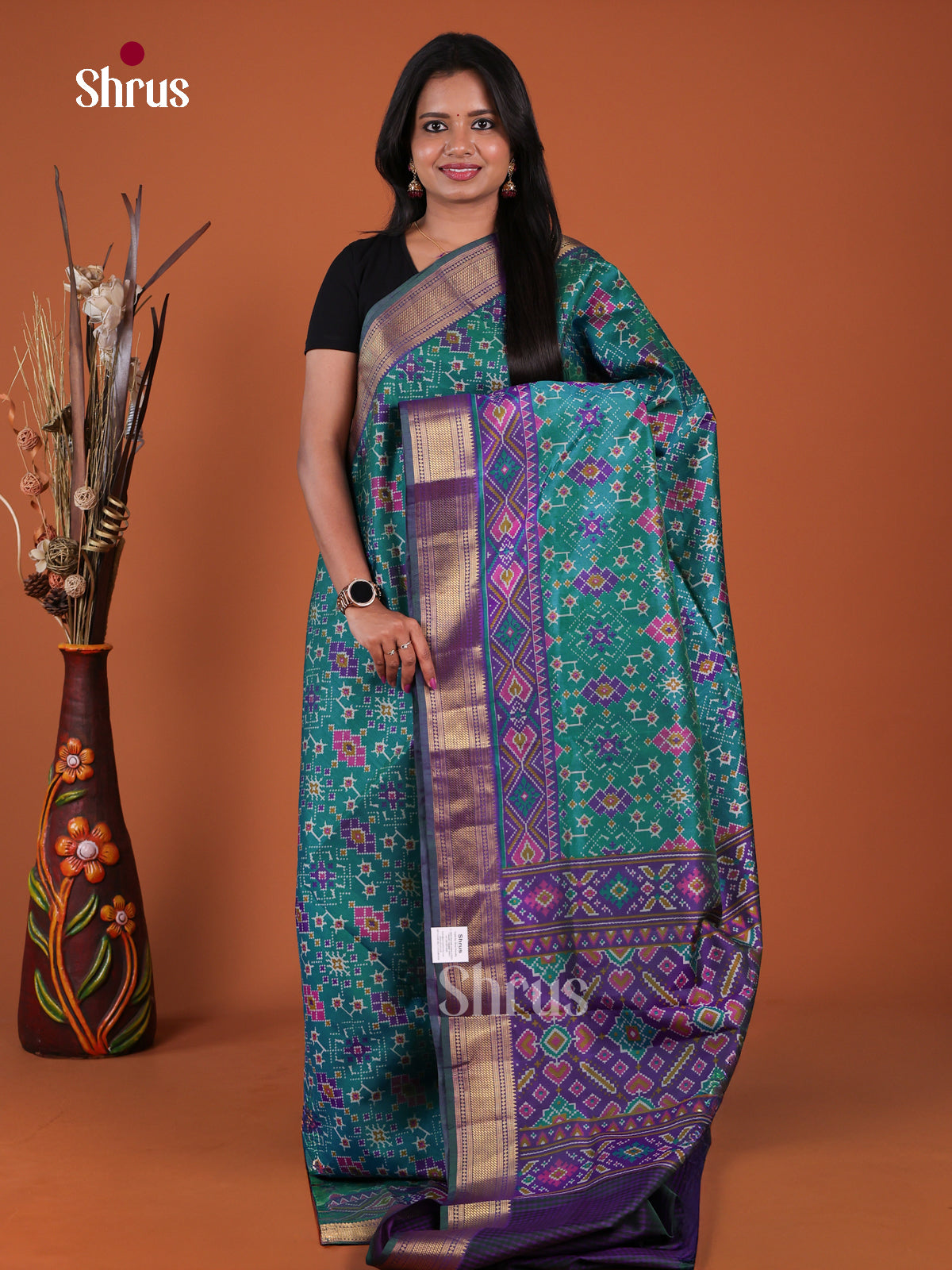 Semi Patola Saree - EH04048
