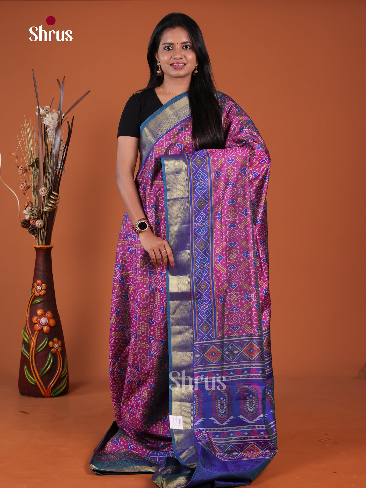 Semi Patola Saree - EH04067