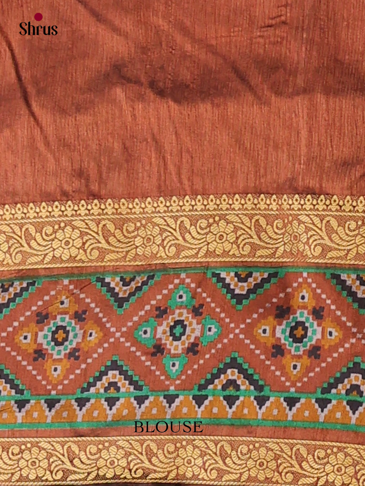 Semi Patola Saree - EH04074 - Shop on Shrus.com