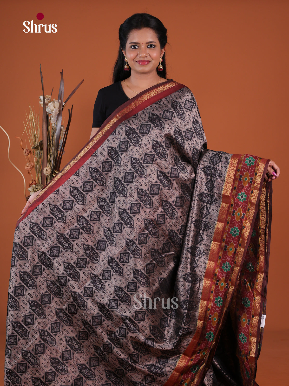 Semi Patola Saree - EH04075