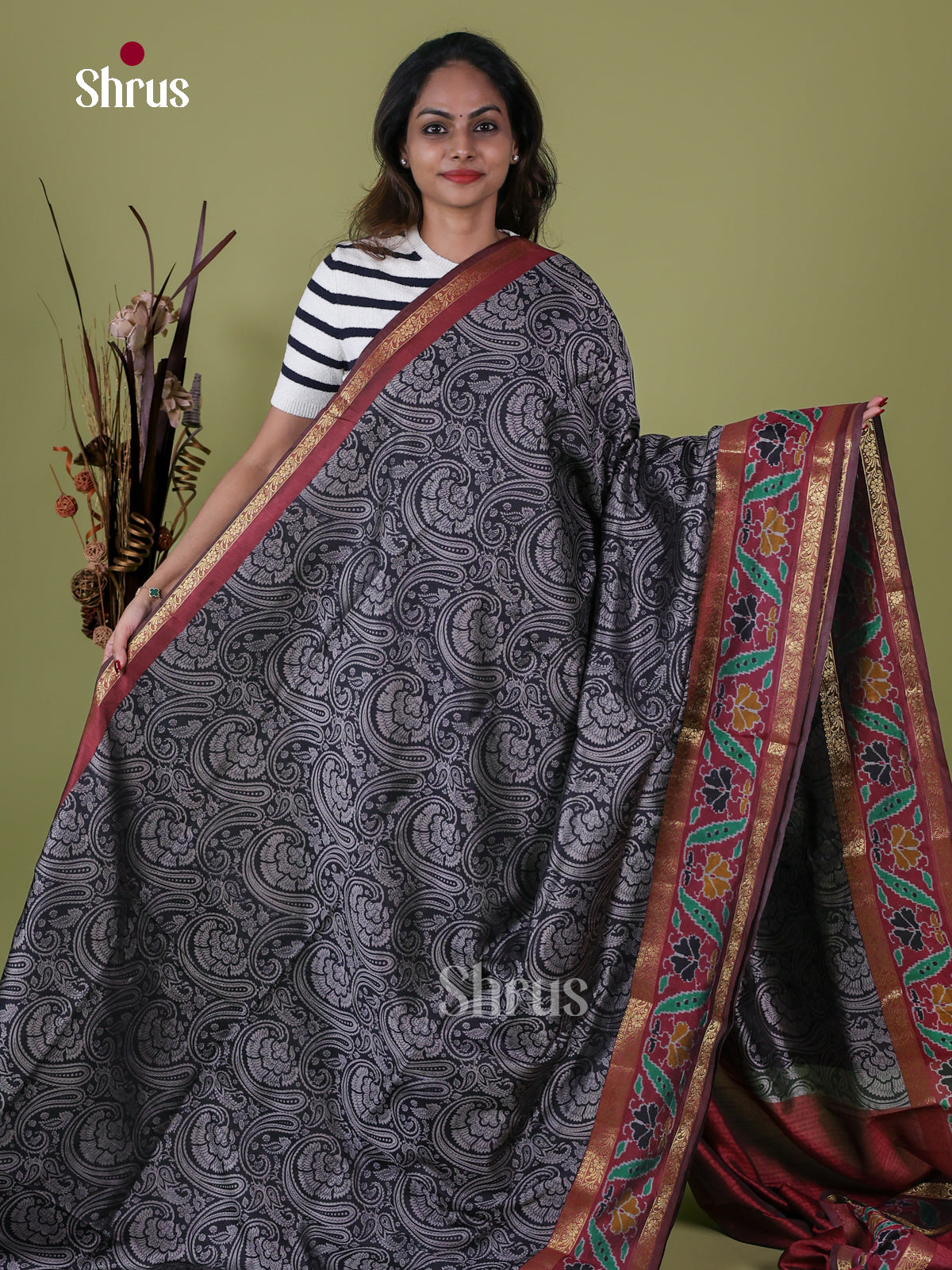 Semi Patola Saree - EH04076