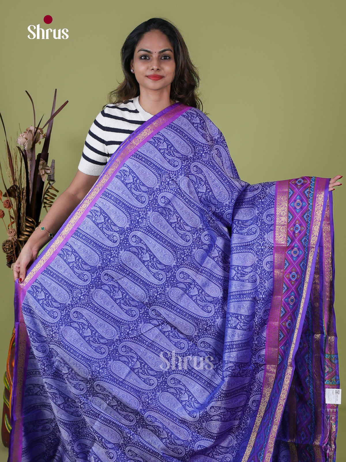 Semi Patola Saree - EH04077