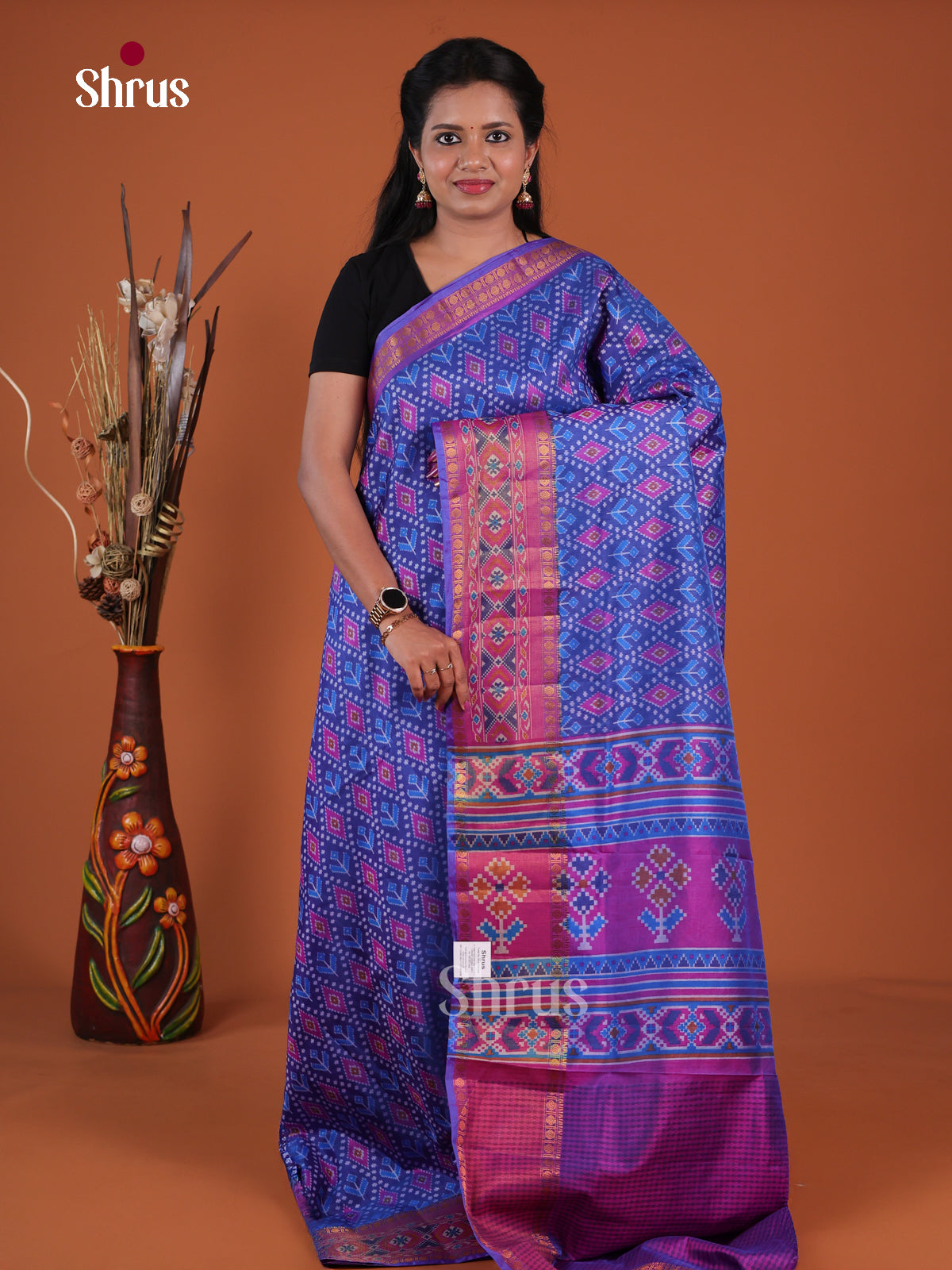 Semi Patola Saree - EH04078