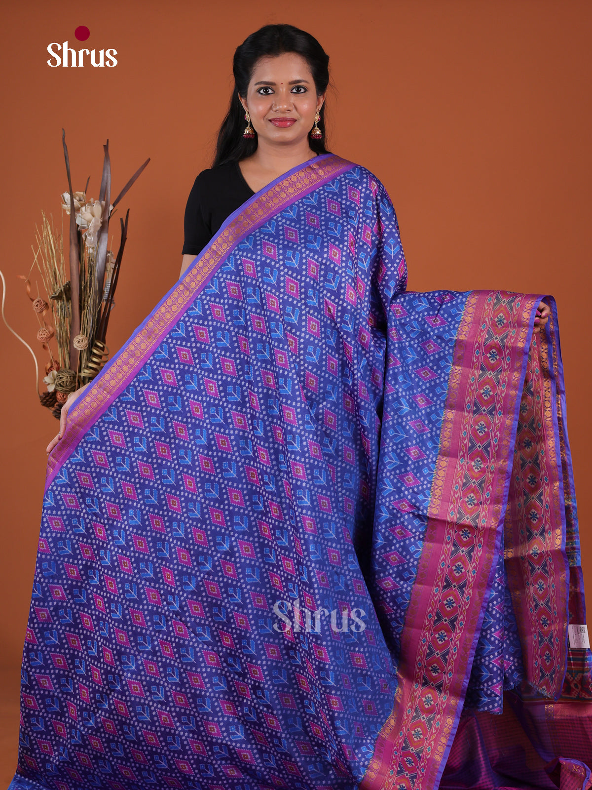Semi Patola Saree - EH04078