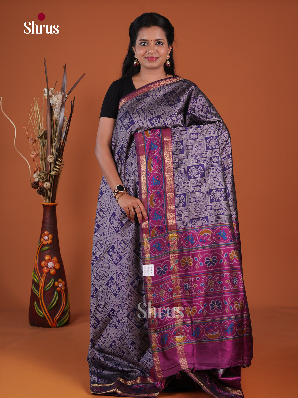 Semi Patola Saree - EH04080
