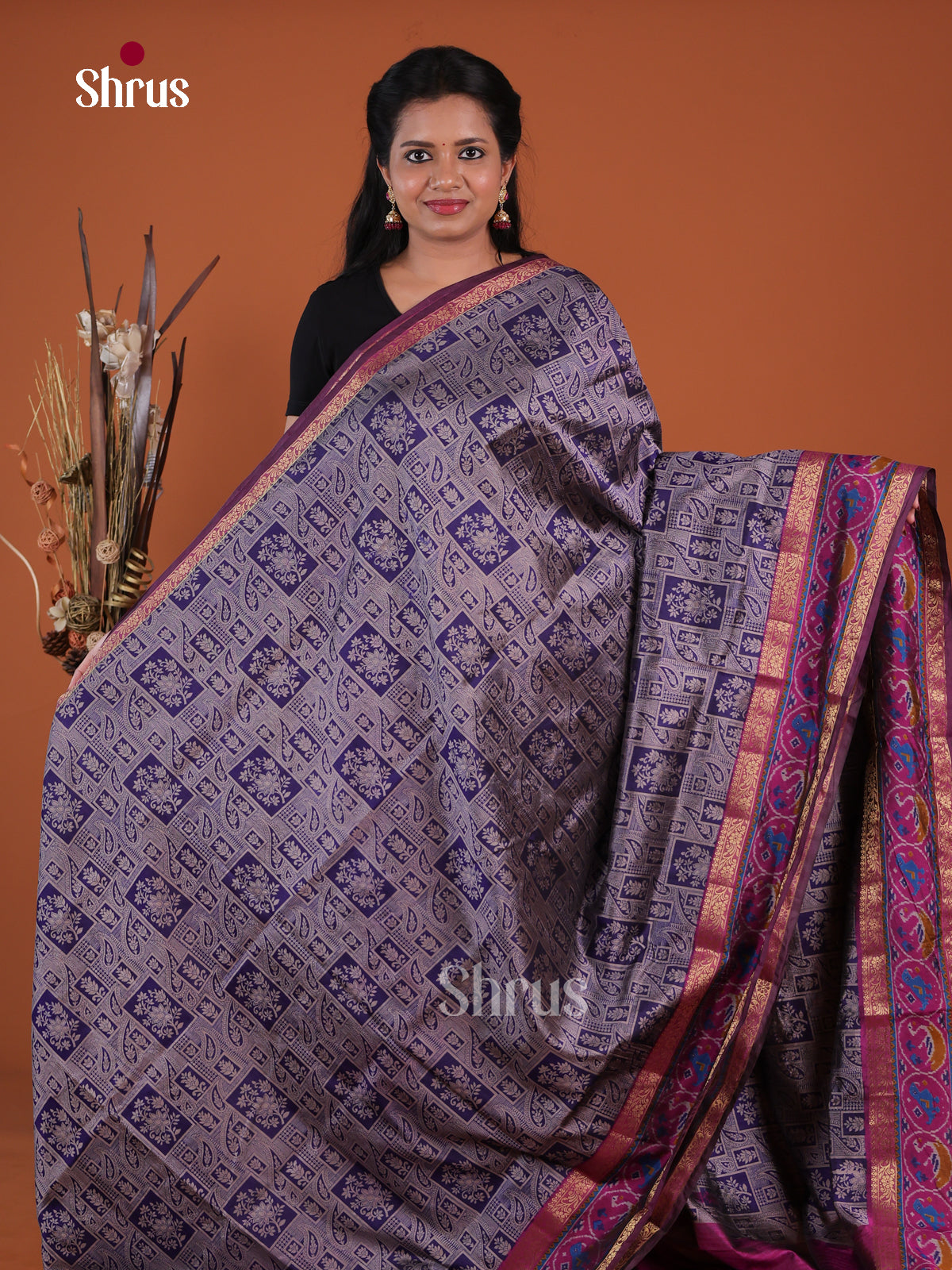 Semi Patola Saree - EH04080