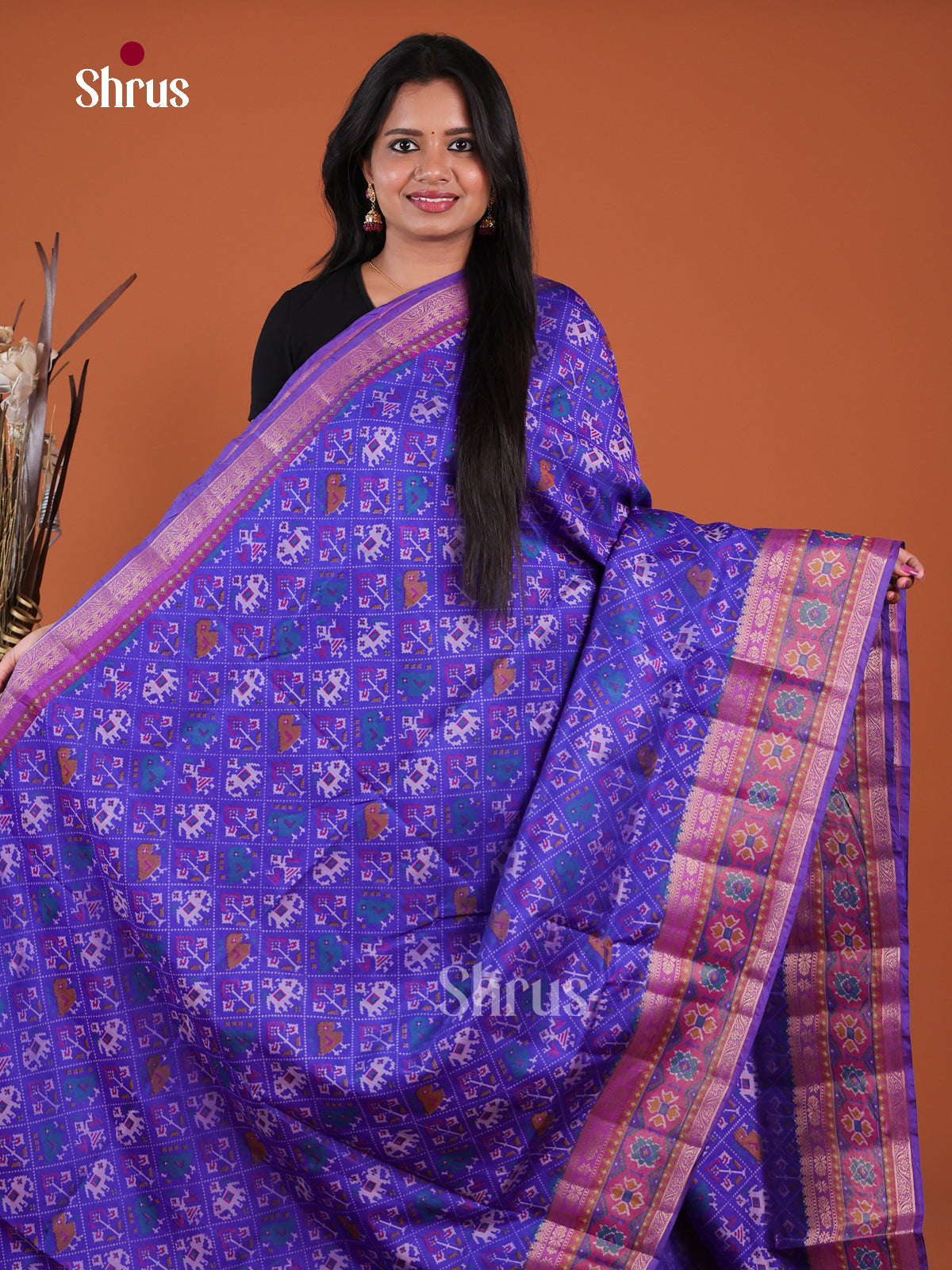Semi Patola Saree - EH04081