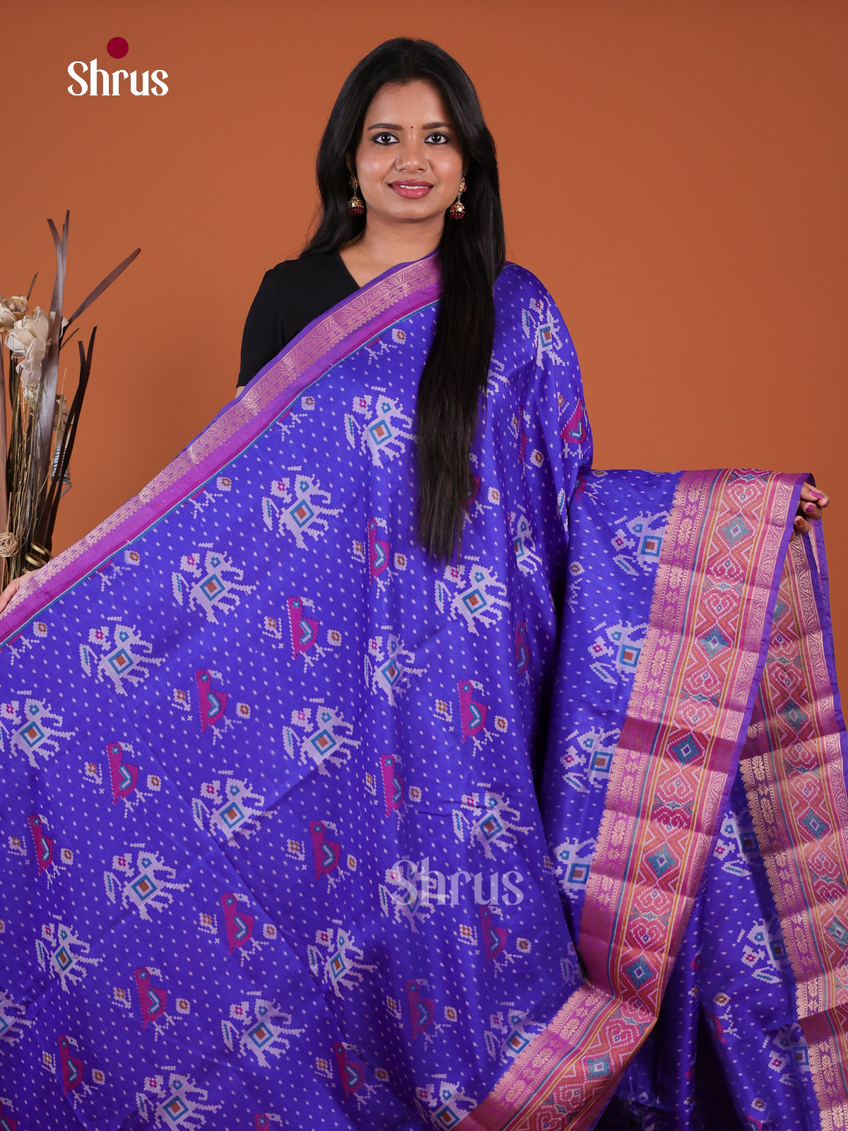 Semi Patola Saree - EH04082
