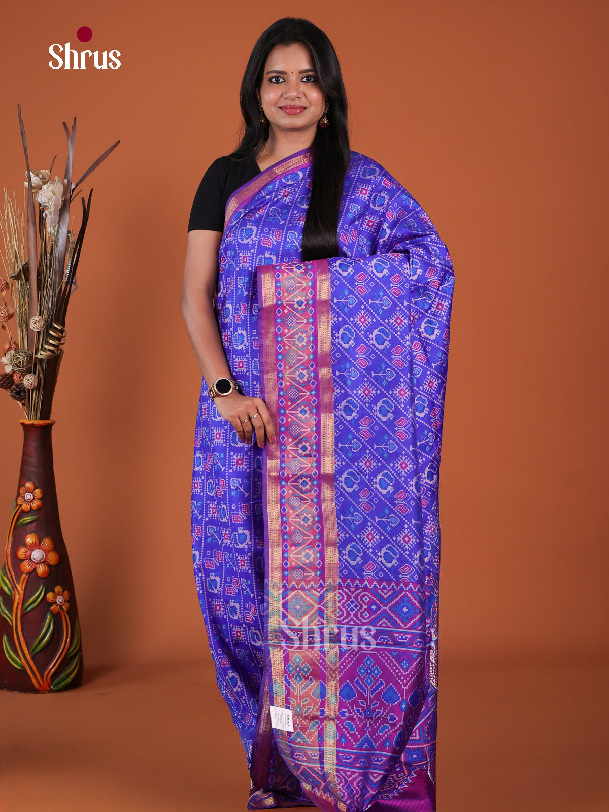 Semi Patola Saree - EH04083