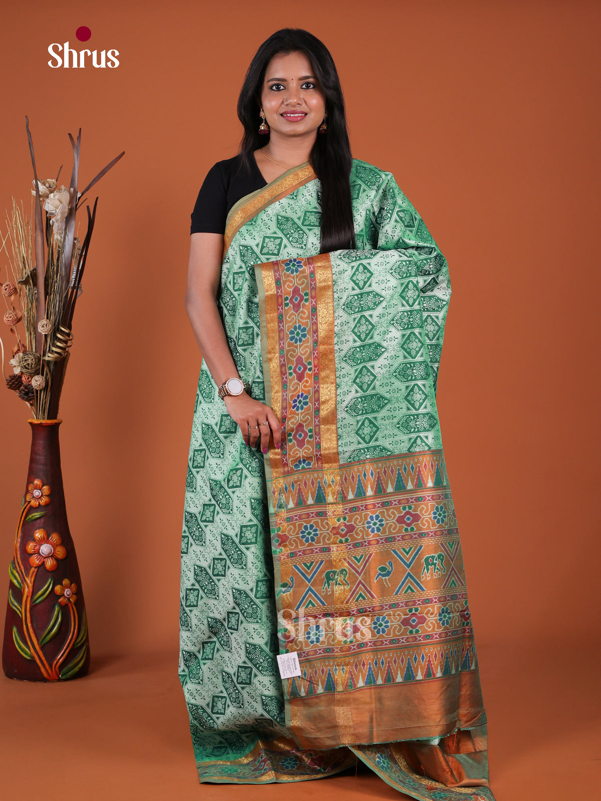 Semi Patola Saree - EH04087