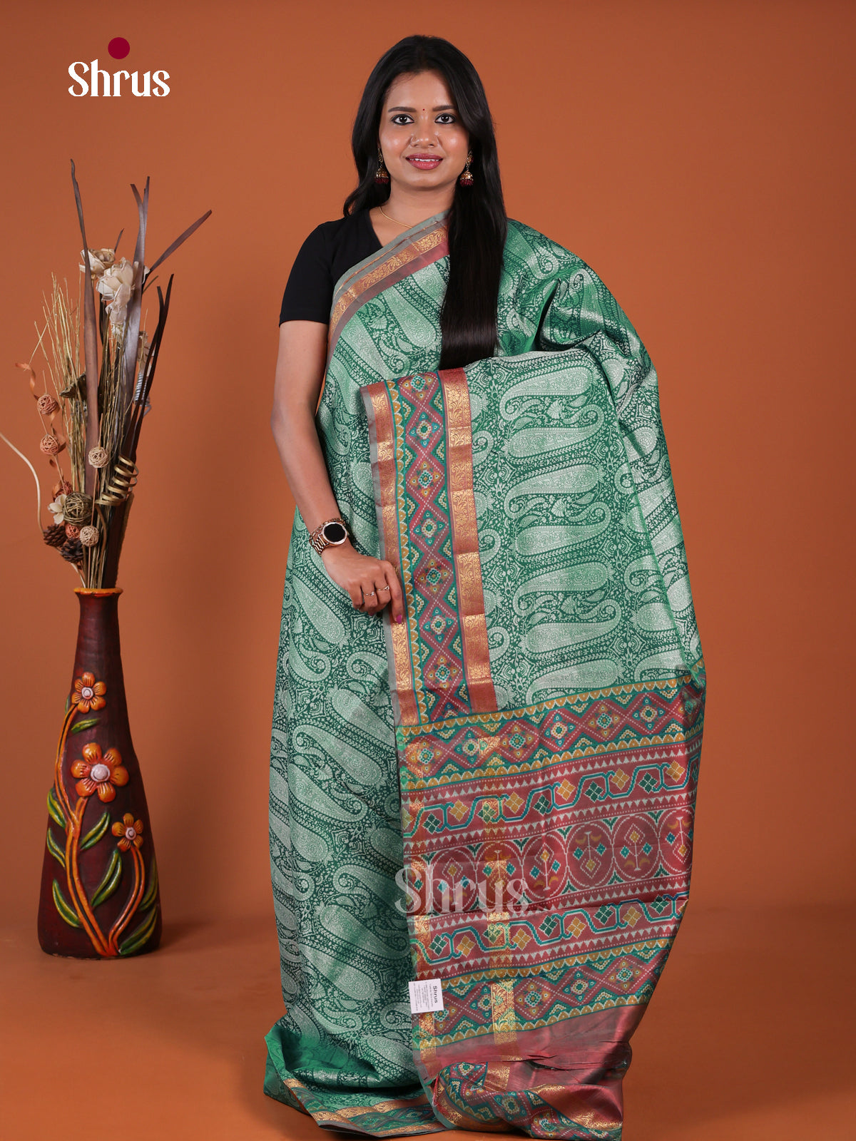 Semi Patola Saree - EH04091