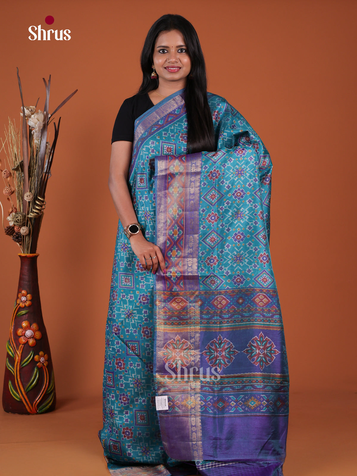 Semi Patola Saree - EH04102