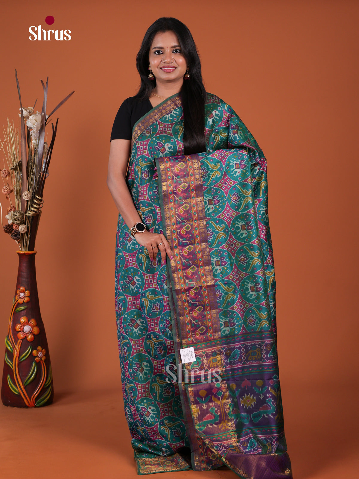 Semi Patola Saree - EH04109