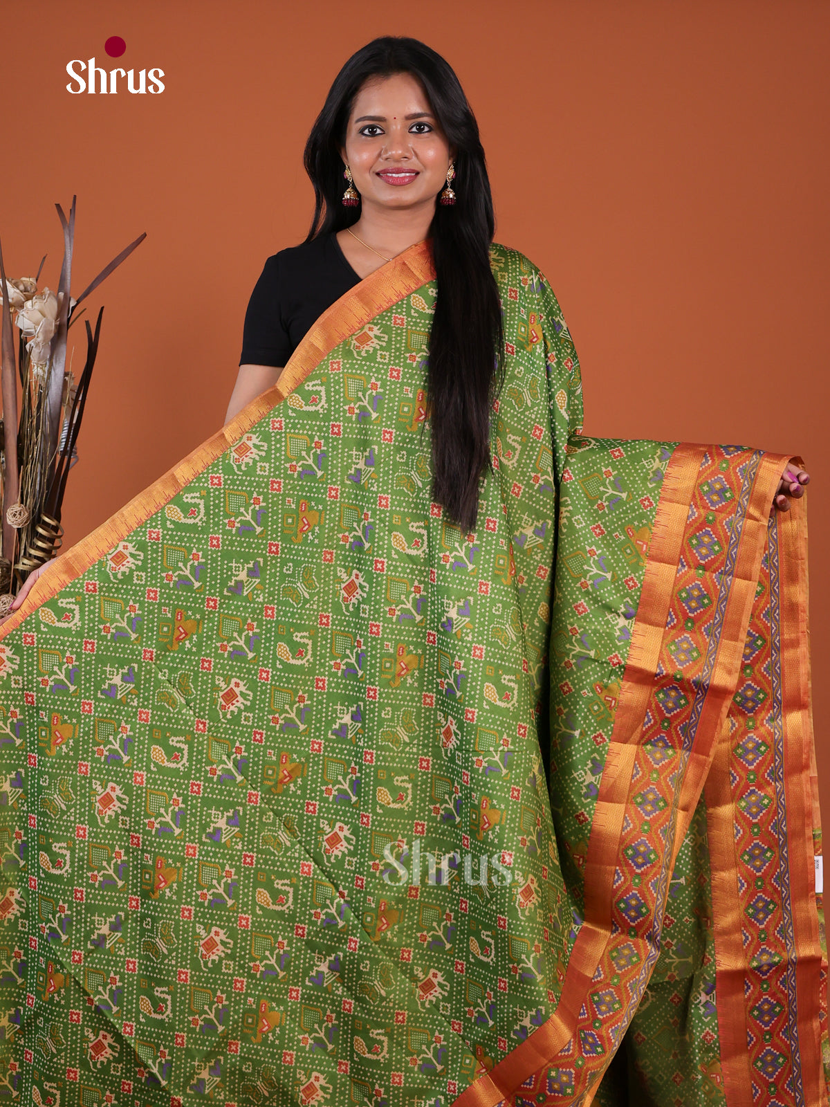 Semi Patola Saree - EH04111
