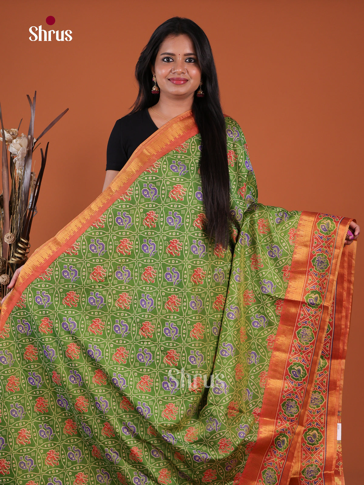 Semi Patola Saree - EH04113
