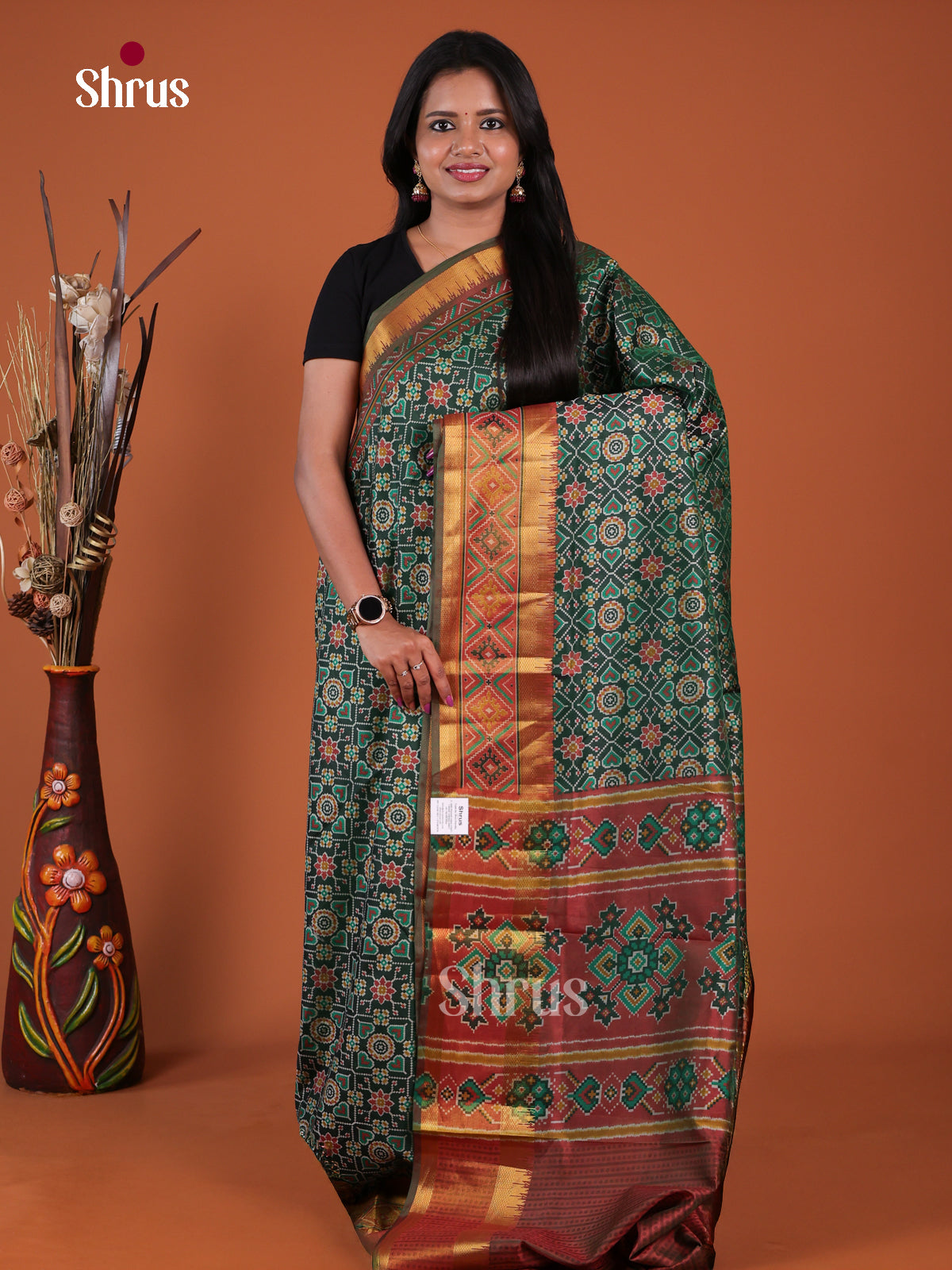 Semi Patola Saree - EH04114