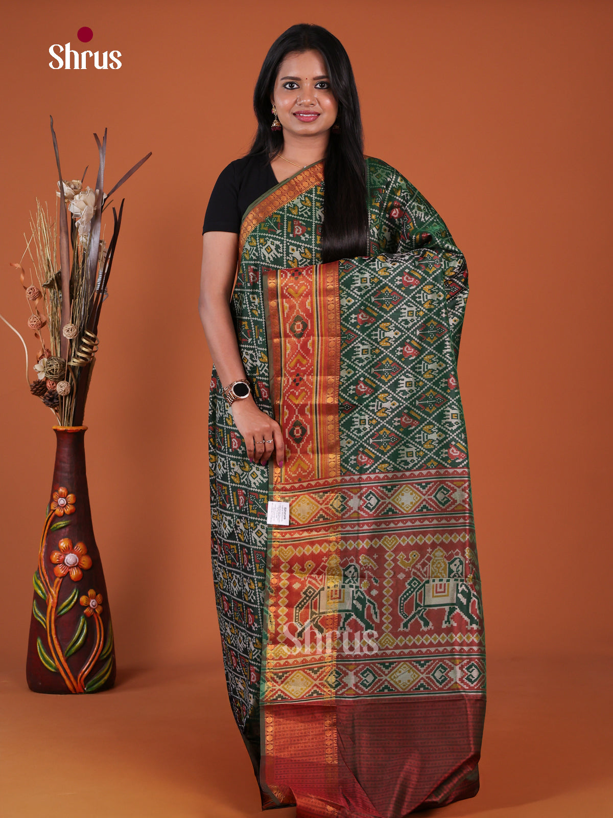 Semi Patola Saree - EH04116