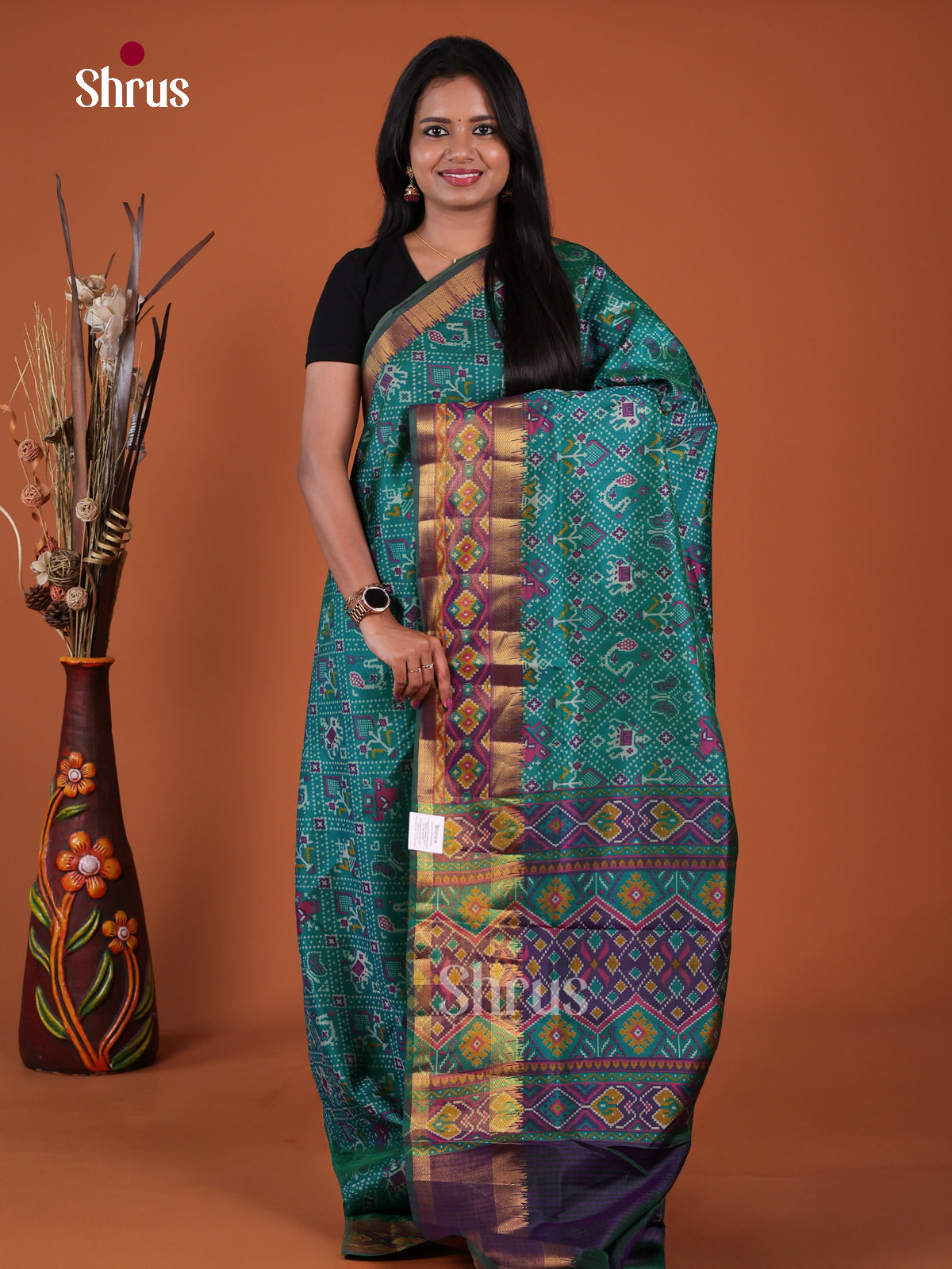 Semi Patola Saree - EH04117