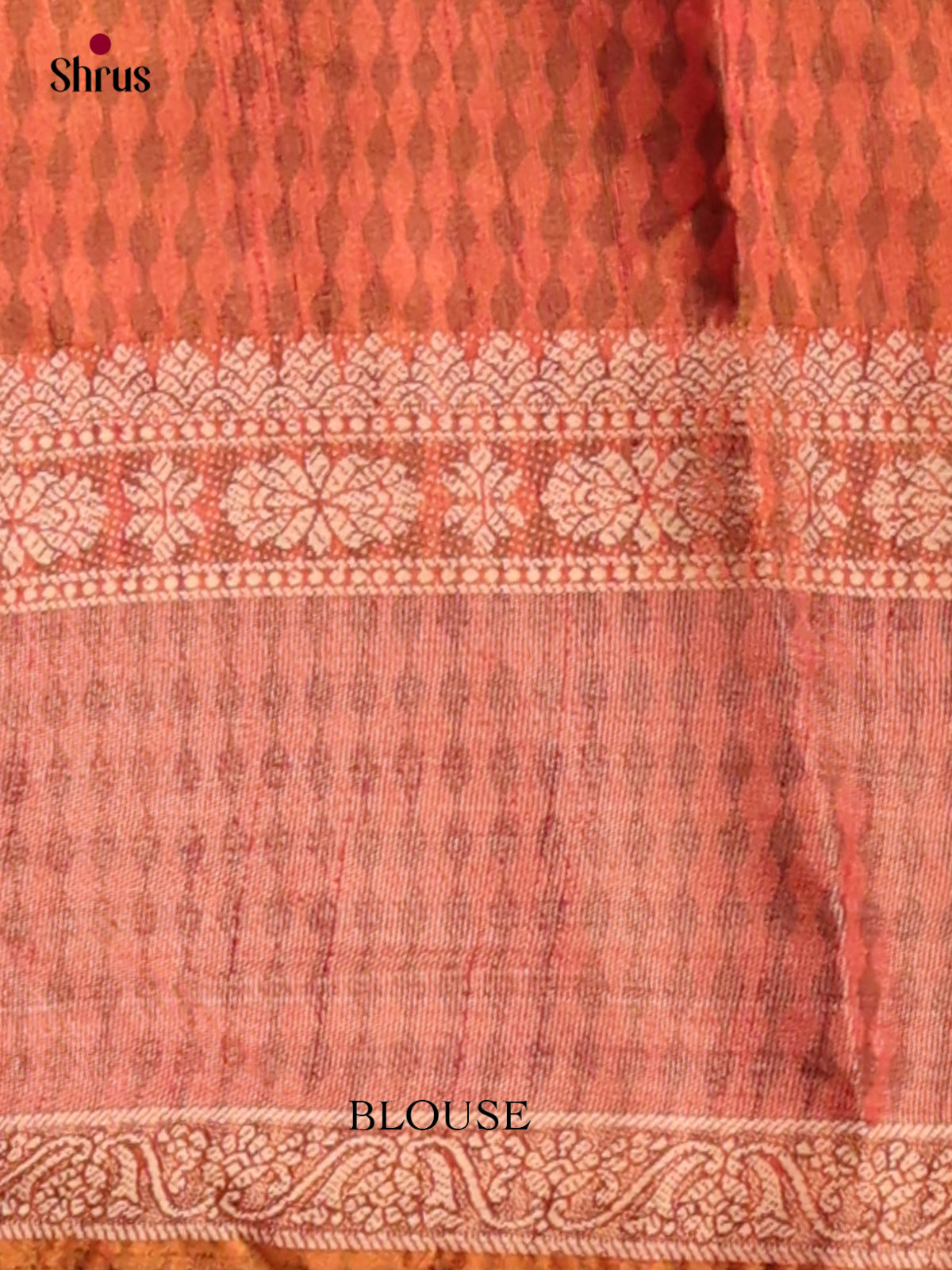 Green & Brown - Semi Patola Saree