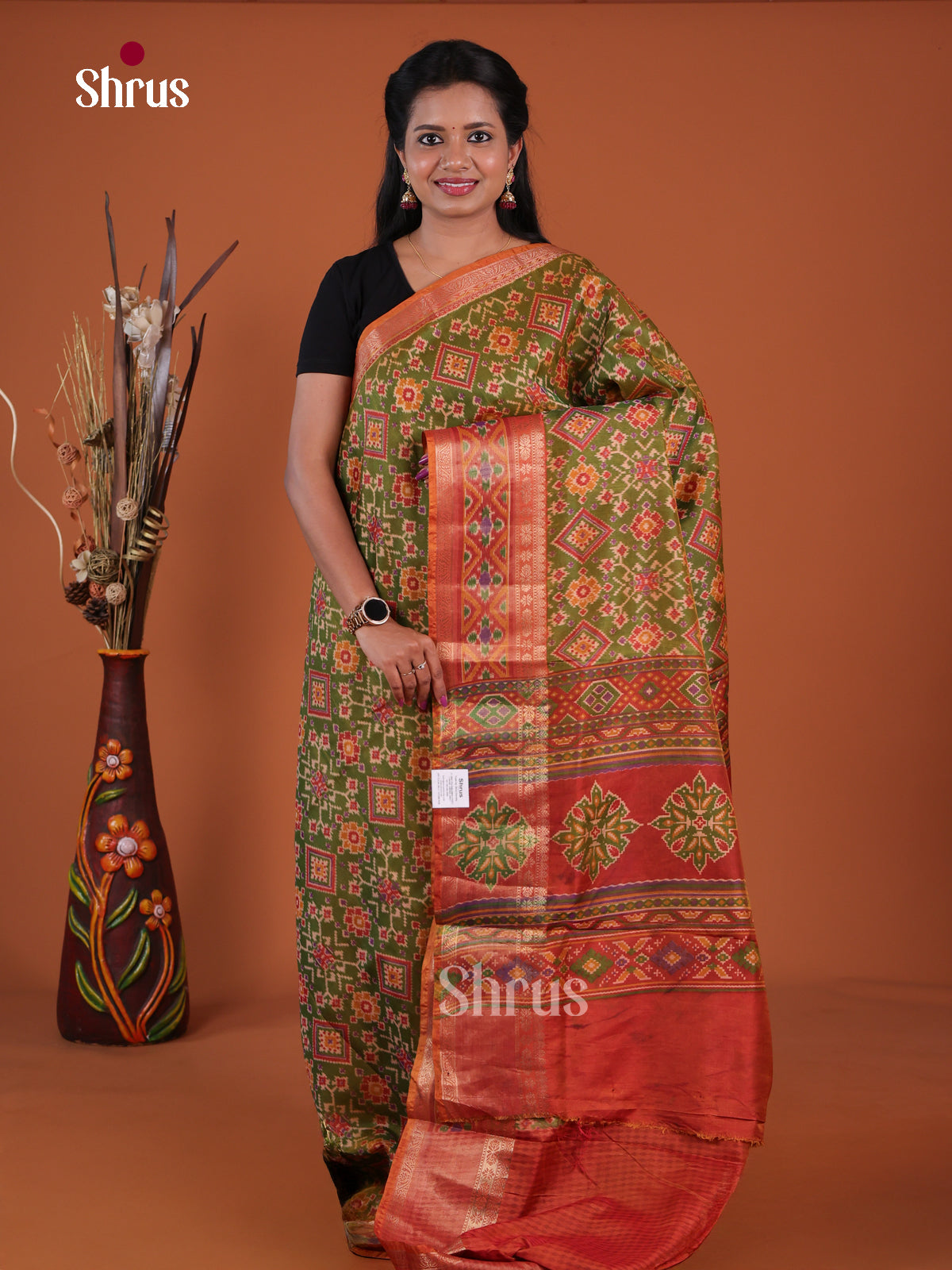 Semi Patola Saree - EH04133