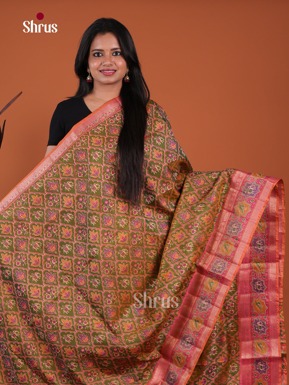 Semi Patola Saree - EH04134