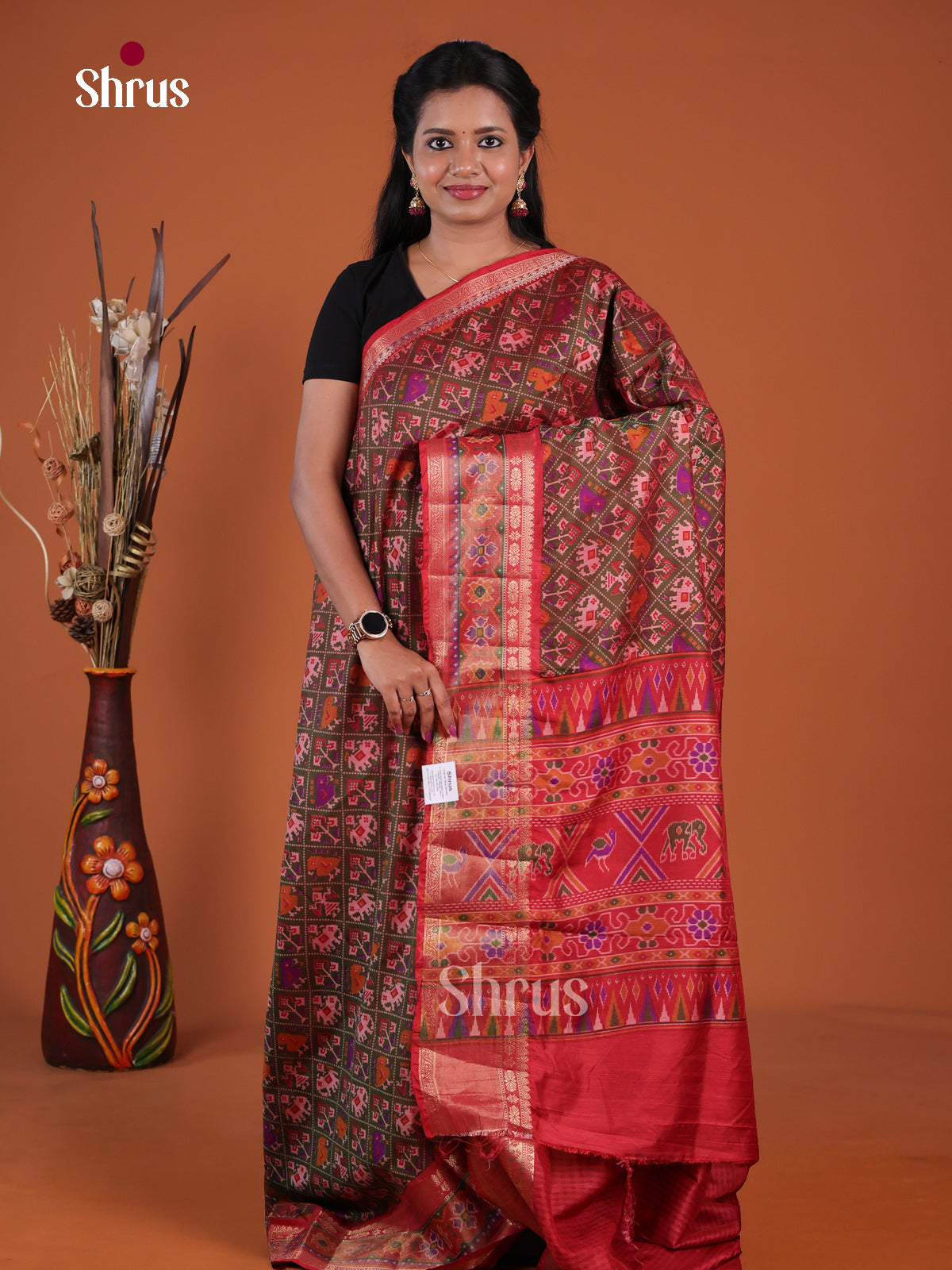 Semi Patola Saree - EH04138