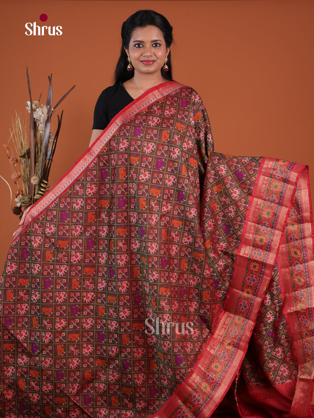 Semi Patola Saree - EH04138