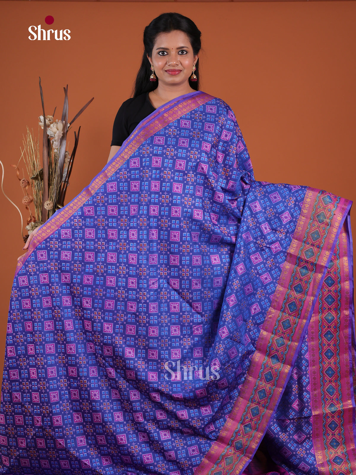 Semi Patola Saree - EH04142