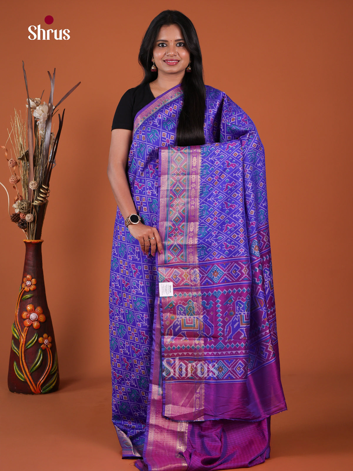 Semi Patola Saree - EH04144