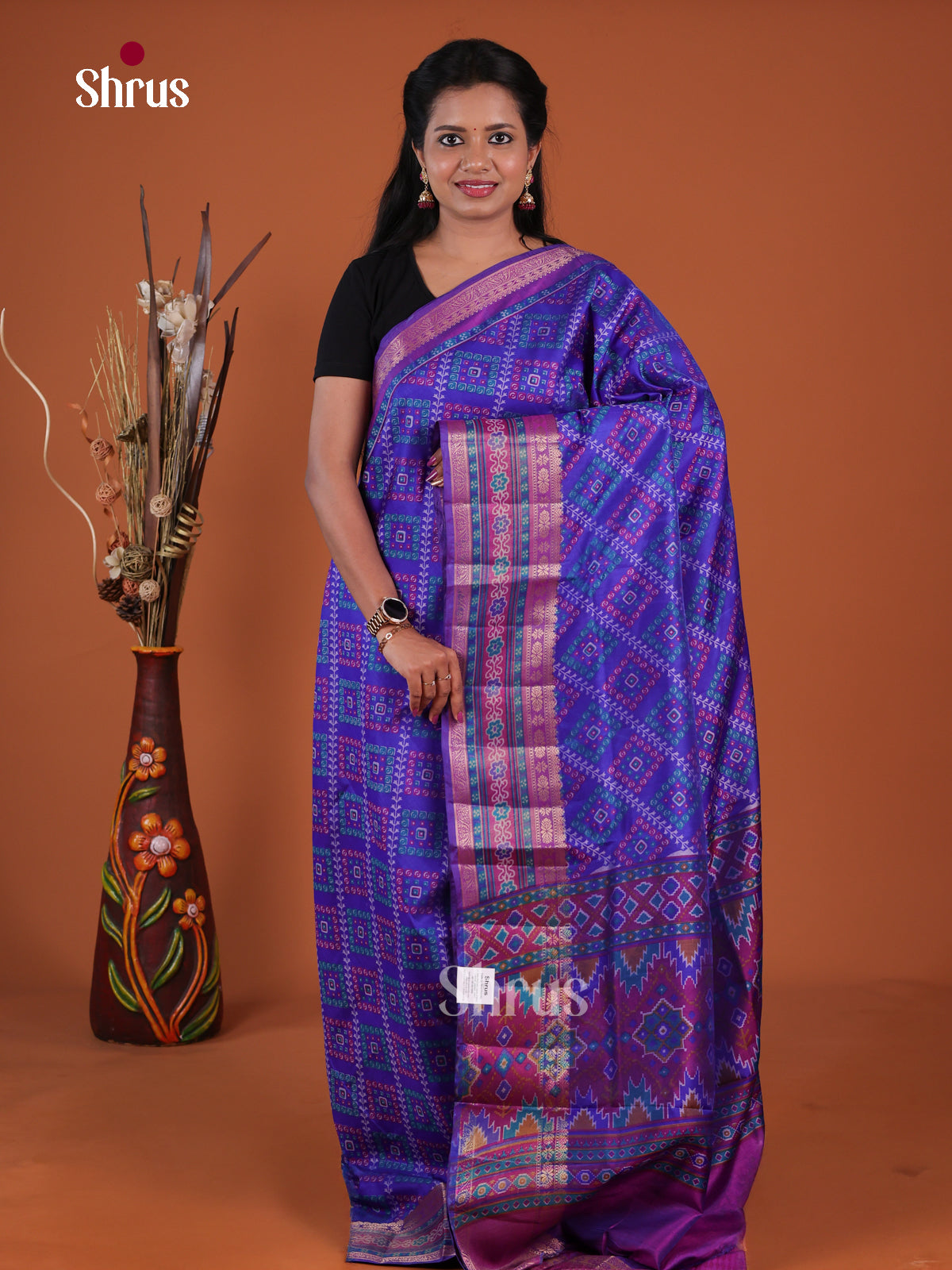 Semi Patola Saree - EH04146