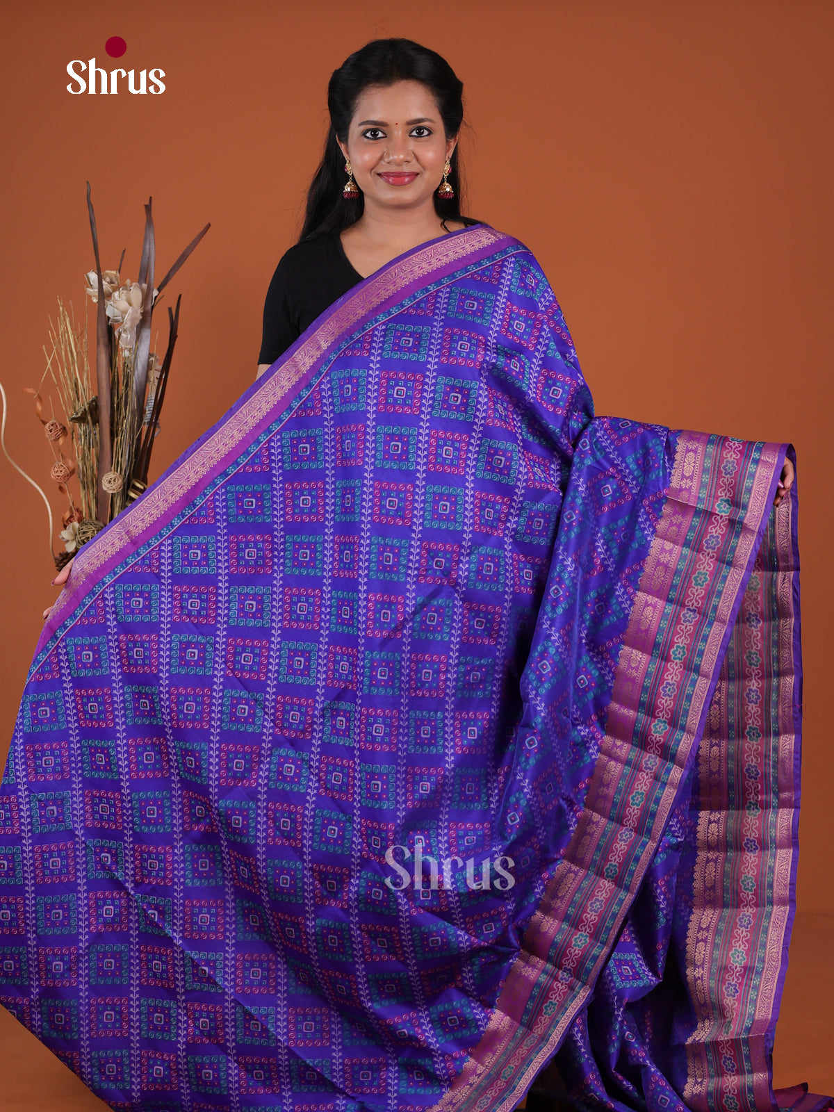 Semi Patola Saree - EH04146
