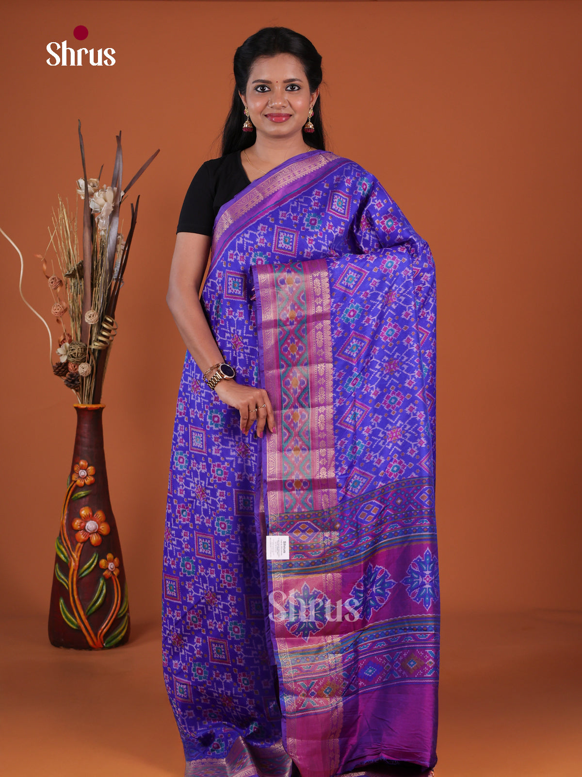 Semi Patola Saree - EH04147