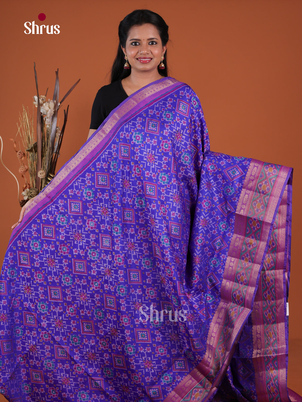 Semi Patola Saree - EH04147