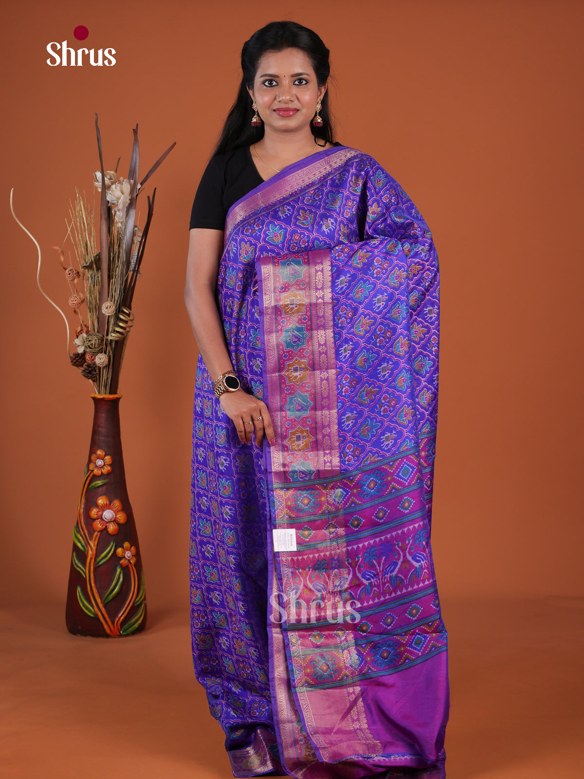 Semi Patola Saree - EH04148
