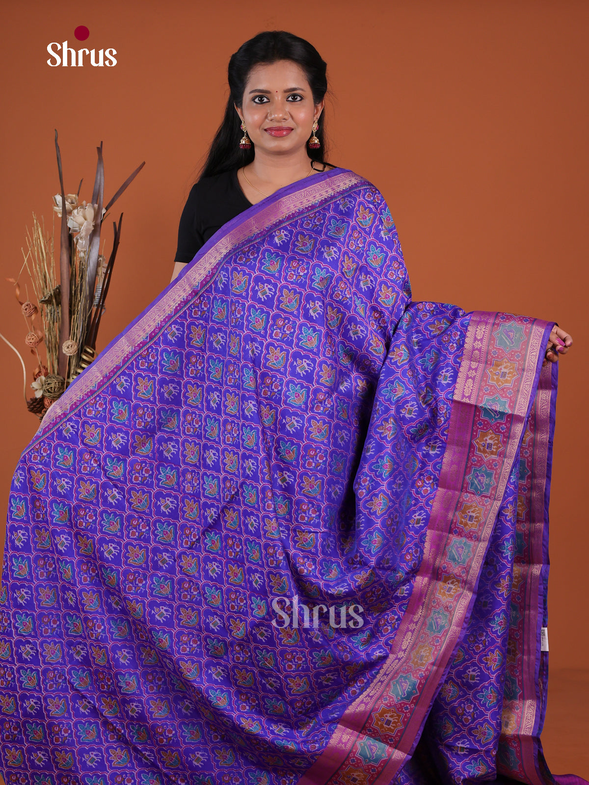 Semi Patola Saree - EH04148