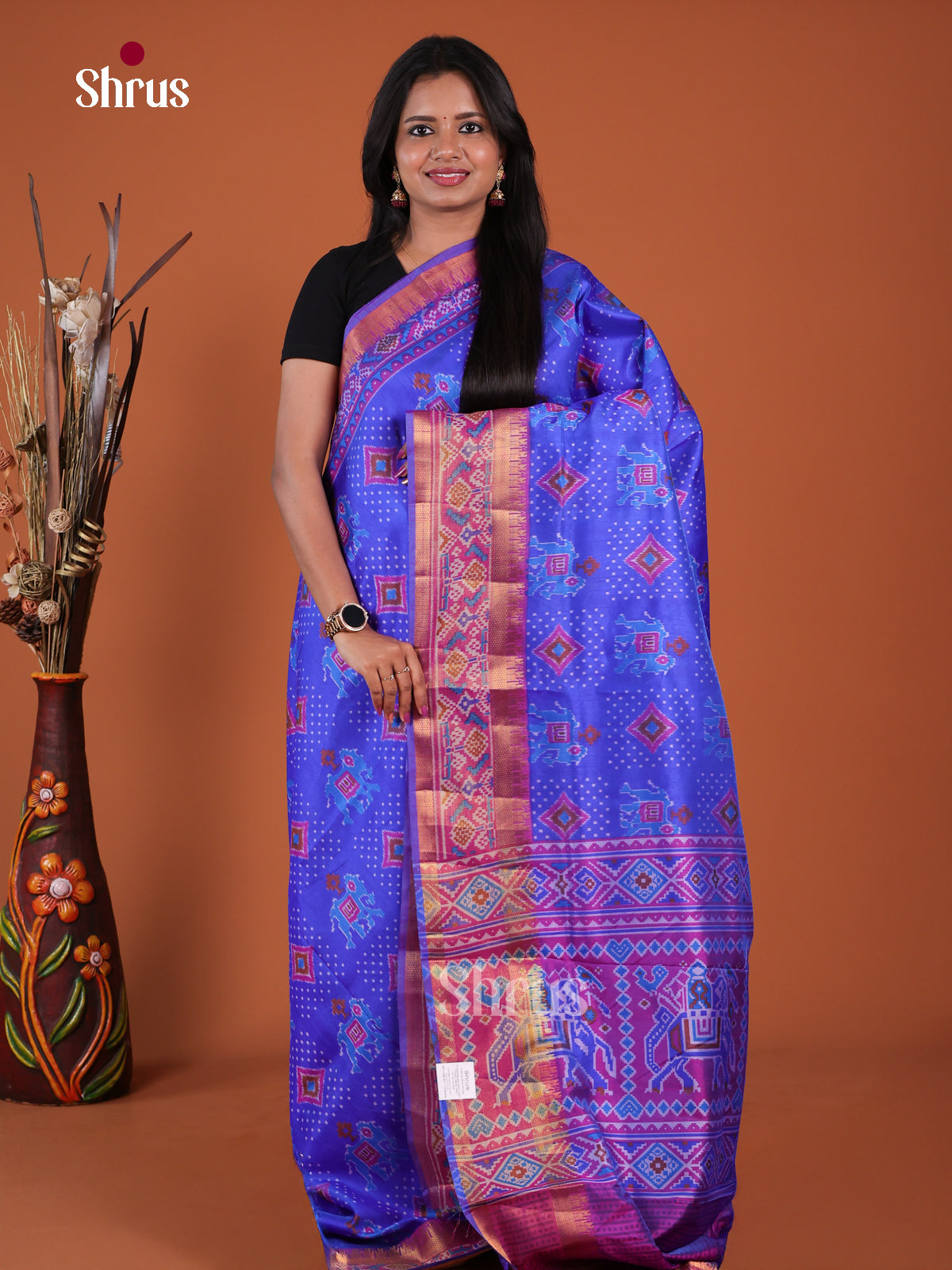 Semi Patola Saree - EH04149
