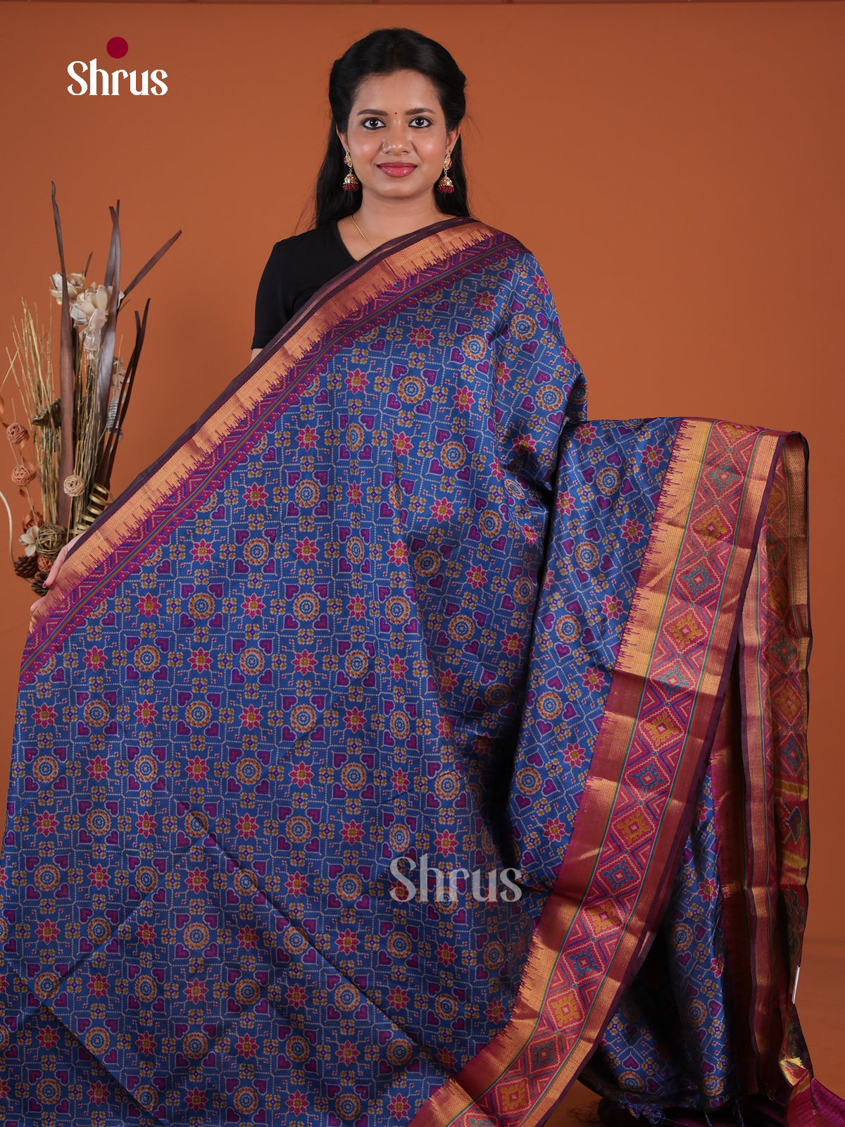 Semi Patola Saree - EH04150