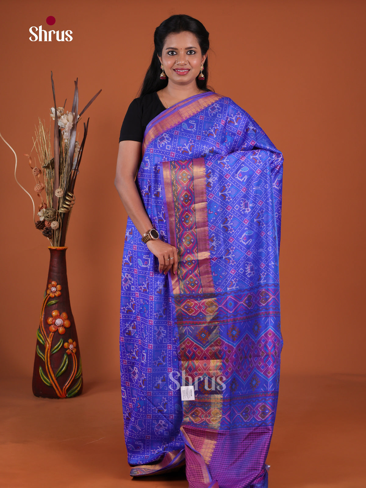 Semi Patola Saree - EH04155