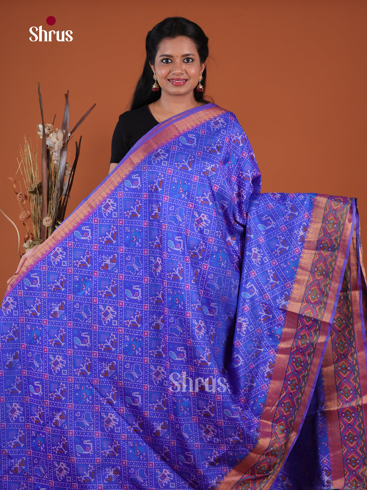 Semi Patola Saree - EH04155