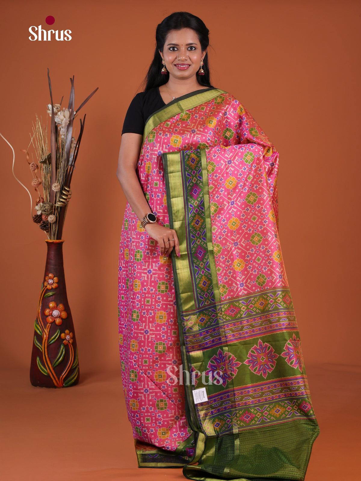 Semi Patola Saree - EH04159