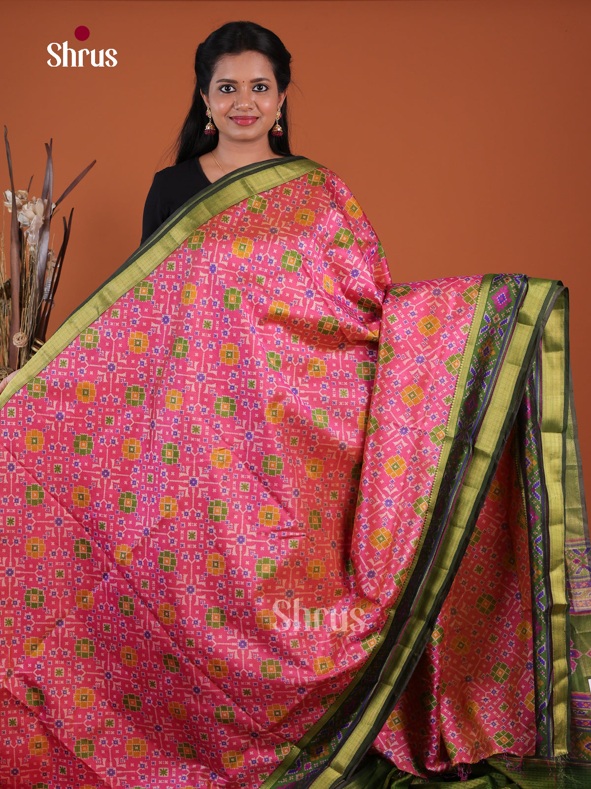 Semi Patola Saree - EH04159